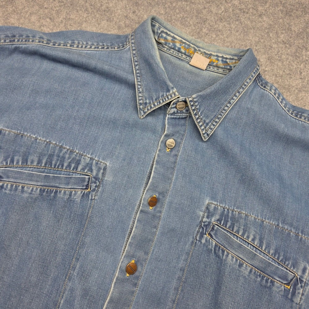 Marithe Francois Girbaud Mens XL Pockets Denim 90s Street Wear Y2K Hip Hop